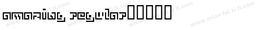 Amazing Regular字体转换